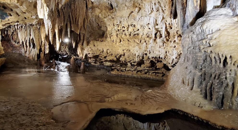 View inside Cave